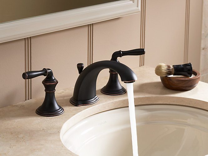 Kohler 394m 4 Devonshire Widespread Bathroom Sink Faucet With
